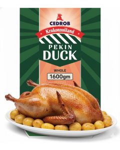 Cedrob Halal Duck Whole Peking 1.6kg