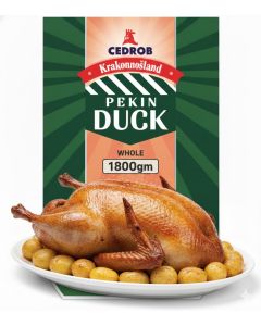 Cedrob Halal Duck Whole Peking 1.8kg
