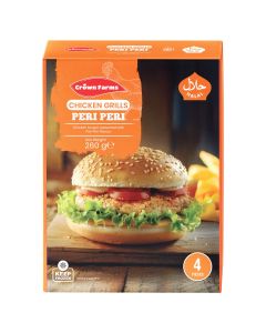 CROWN FARMS PERI-PERI CHICKEN GRILLS 4PC
