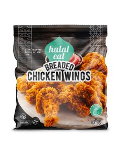 HALAL EAT BREADED CHICKEN WINGS 1