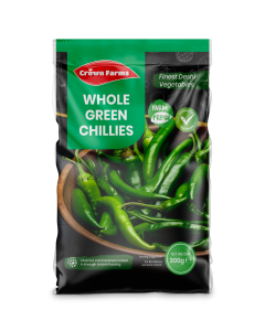 C/F WHOLE GREEN CHILLI 300g