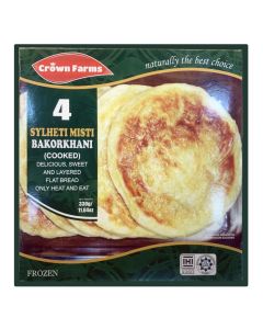 Crown Farms Sweet Paratha (Bakhar Khani) 4pcs