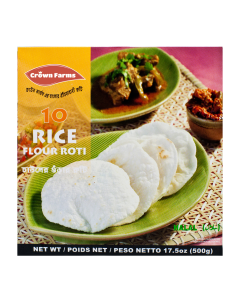 Crown Farms Rice Flour Roti (Rice Bread) 10pcs