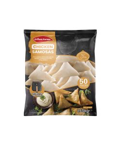CROWN FARMS CHICKEN SAMOSAS (50PC)