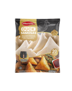 CROWN FARMS DUCK SAMOSAS (20PC)