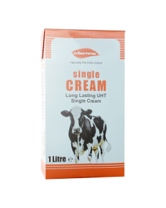 Crown Farms Single Cream UHT 1 Litre