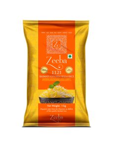 ZEEBA GOLDEN SELLA BASMATI RICE 5KG