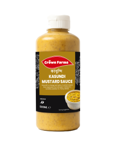 CROWN FARMS MUSTARD KASUNDI SAUCE 500g