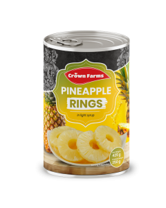 Crown Farms Pineapple Rings 400g
