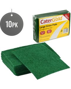 CATERGOLD GREEN PADS 10pk