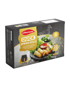 CF DUCK SPRING ROLLS (20PC)