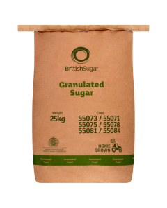 BB GRANULATED SUGAR 25kg